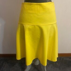 Lane Bryant Yellow Sports skirt, size 24